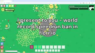 florr.io | ACCOUNT BAN SPEEDRUN WORLD RECORD (1:00)