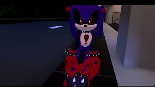 Runnic The hybrid Adventures in VRchat Ep 030 Meeting Dark the hedgehog