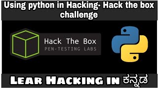 [Kannada]- Using python in hacking - Hack the box challenge || Emdee five for life