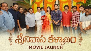 Srinivasa Kalyanam Movie Launch - Nithiin, Raashi Khanna | Dil Raju