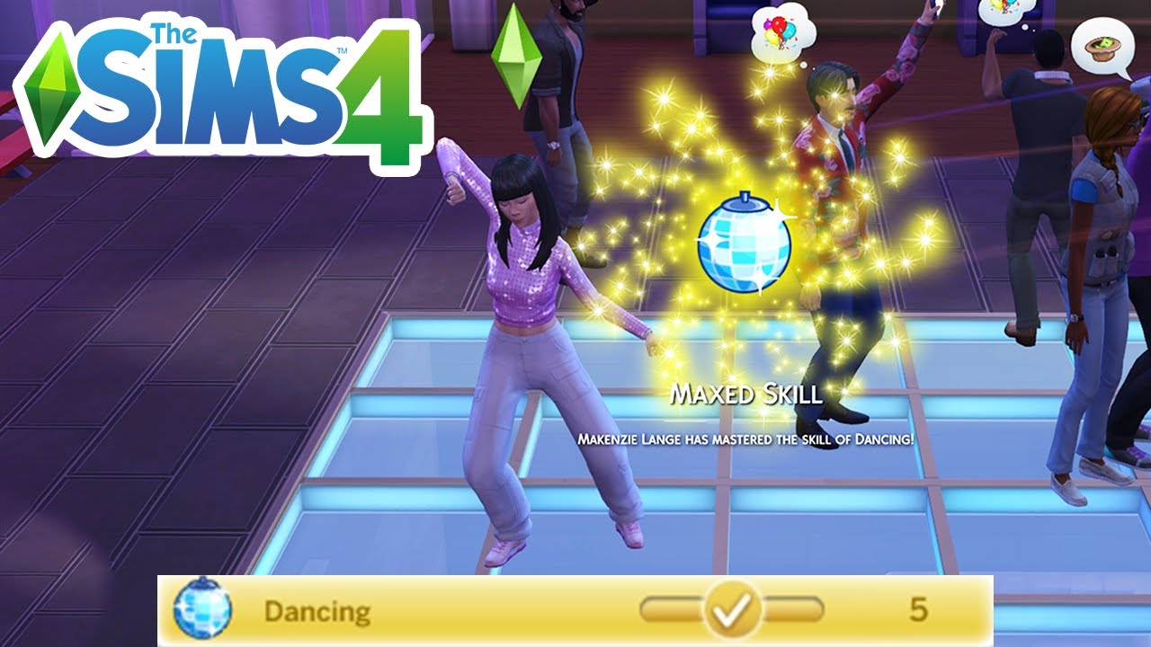 How To Max Dancing Skill Cheat (Level Up Skills Cheats) - The Sims 4 ...