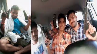 Watch viral video of Sidhu Moosewala's alleged killers waving guns in a car, celebrating