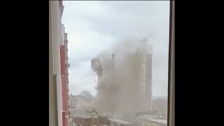 ❗️ Росіяни цілеспрямовано обстрілюють житловий будинок в Ірпені на Київщині
