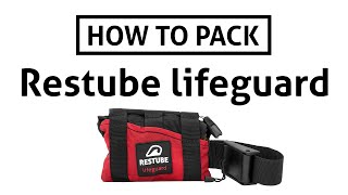 How to pack: Restube lifeguard