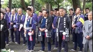 ２０１６藤枝大祭り五十海区出陣式