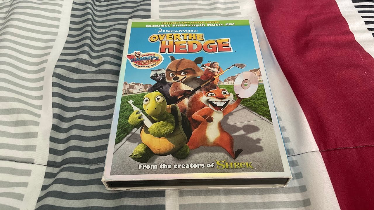 Over The Hedge Dvd Cover