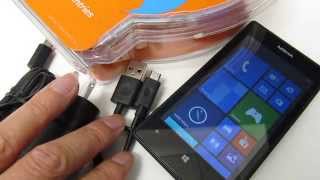 Nokia Lumia 520 - Unboxing and No Activation Setup AT\u0026T GoPhone