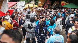 代々木八幡宮　例大祭　宮入り　女神輿　２０１７．９．２３　Yoyogi Matsuri