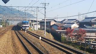 2017/11/3貨物列車1055レEF210‐129号機(岡)牽引