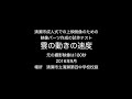 雲の動きの倍速映像　清瀬市成人式での上映映像のための映像パーツ作成の試作テスト