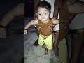 पहला कदम रखना दादा जी ने सिखाया i m 191 day old shorts cutebaby babyfirststeps