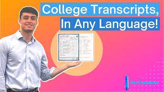 Translate Your College Transcript to any Language (Using DocTranslator!)
