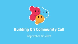 Building Qri - 9/30/2019