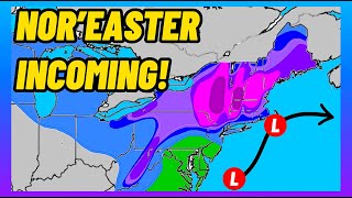 Winter Storm Sage will become a Major Nor’easter Creating Significant Problems…