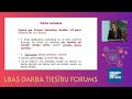 lbas darba tiesību forums 2024 iveta zelča