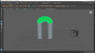 How to use "Bridge Tool" in" Maya" for connecting two Objects.