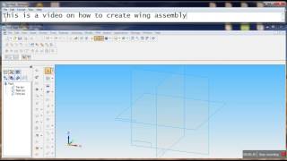 Wing Assembly using solid edge v19 ( NotesVTU ) aeronautical engineering