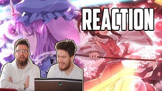 REIMU VS 100% HELL. | Touhou 3D Reimu vs Yuyuko REACTION