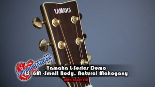 Yamaha L-Series LS16M Small Body, Spruce and Mahogany Guitar Demo by Scott Sill