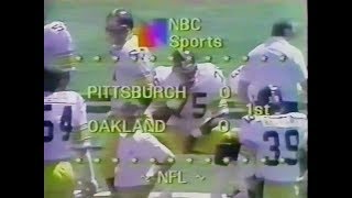 1976-09-12 Pittsburgh Steelers vs Oakland Raiders