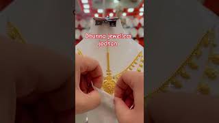 Latest Gold Necklace Set designs with price(Dhunna jewellers jodhan)