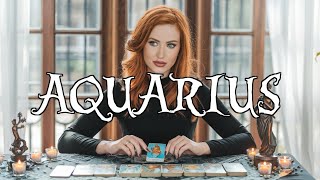 AQUARIUS OMG 🤯 WHAT IS THIS 🤯! From ignoring to obsessed with you...! AQUARIUS January 2025 TAROT