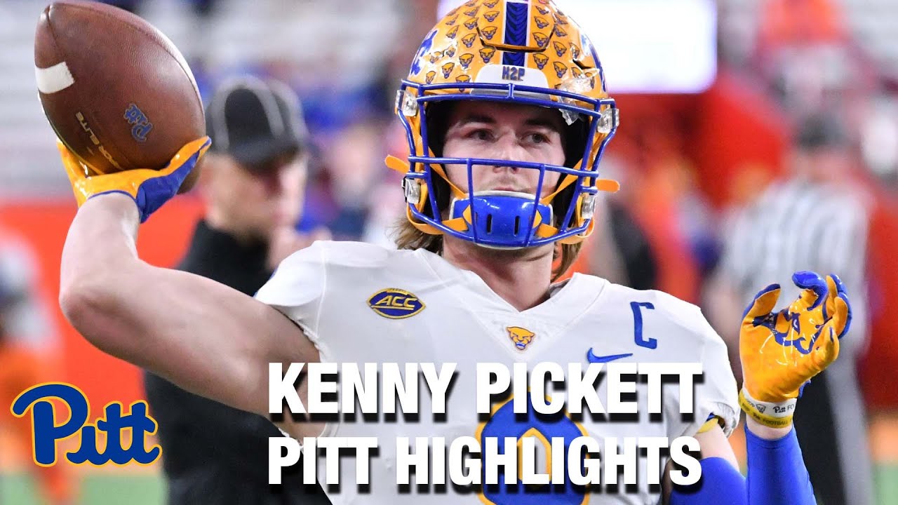 Kenny Pickett Pitt Highlights | Pitt QB - YouTube