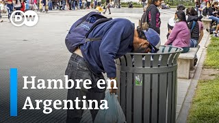 La pobreza crece en Argentina mientras Milei impulsa unos duros ajustes económic