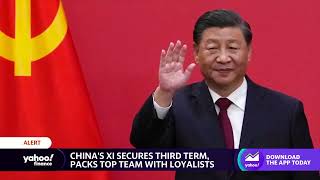 China and Hong Kong stocks fall as Xi Jinping secures 3rd term
