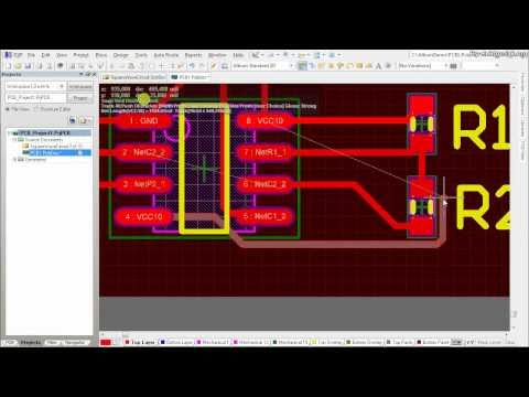 Altium Designer Tutorial: Schematic Capture And PCB Layout (2of2) - YouTube