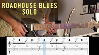 The Doors - Roadhouse Blues Solo - Guitar Lesson with Tab