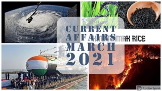 Current Affairs | March 2021 Roundup | CLAT | UPSC | Railway Exams | Bank Exams