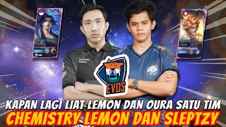 BEGINILAH JADINYA JIKA OURA DAN LEMON SATU TIM‼️DUA GOAT BERSATU DI EVOS INDIA