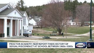 Investigation finds history of sexual misconduct at Proctor Academy