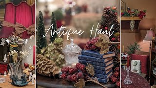 HUGE ANTIQUE HAUL! Lots of Beautiful Things + Where I Put Them 😍🎄✨