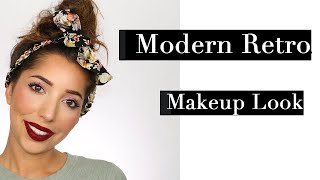 Easy Modern Retro Makeup | Chloe Widera