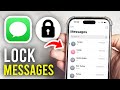 How To Lock Messages App On iPhone With Face ID - Full Guide