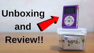 Unboxing + Review MP3 Player with LCD Screen | Dr. CraZy ScieNce