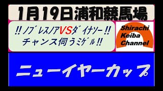 【競馬予想】SⅢ ニューイヤーカップ 2022年1月19日 浦和競馬場