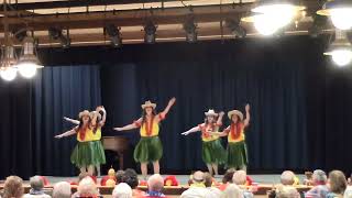 Pacific Paradise Dancers at The Villages Sumter Singles Club meeting