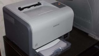 демонстрация качества печати принтера Samsung CLP-300