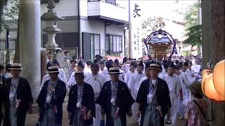 平成30年 常陸国総社宮例大祭 還幸祭 総社宮参道にて