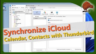 Synchronize iCloud calendar and contacts with Thunderbird