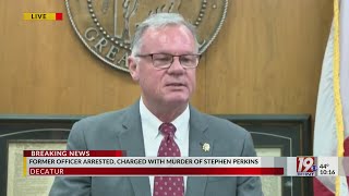 Morgan County DA: Former Officer Arrested, Charged with Murder of Stephen Perkins