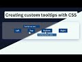 Creating custom tooltips with CSS  | ZonetoCode Tutorial