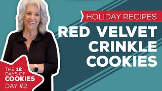 Holiday Recipes: Red Velvet Crinkle Cookies Recipe