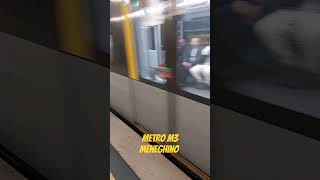 Metro M3 Meneghino #atm #metro #metropolitana #milano #shortsvideo #shortsyoutube #m3