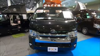 【大阪キャンピングカーフェア 2019】トヨタ ハイエース（HIACE）DS-Fstyle（ディーエスエフスタイル）バンコンバージョンの紹介