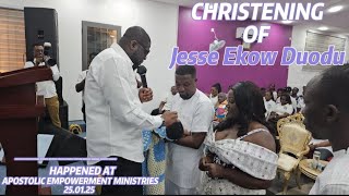 Awesome moments at Tima kumkum and Husband's Baby Christening at Apostolic Empowerment Ministries.