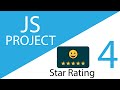 Star Rating System in HTML CSS & JavaScript | Simple Rating Program | For Beginners